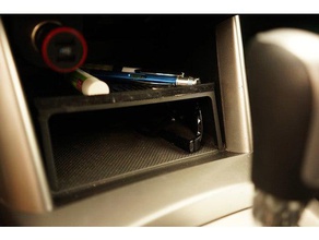 subaru forrester console centrale scaffale automotive 2011 centro mensola 3d print model - Mito3D
