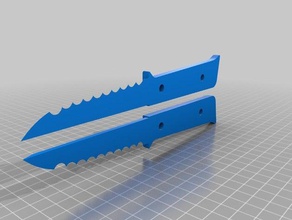 knife 2 sport & outdoors 3d print model - Mito3D
