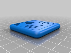 bb square L'impression 3d rebondir copains carré 3d print model - Mito3D