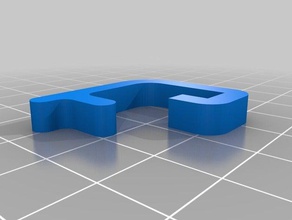 il mio personalizzato parametrico scatola asciutta clip di bloccaggio inferiore Stampante 3d accessori su misura 3d print model - Mito3D