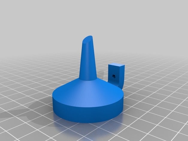 funnel handle 5mm &gt 40mm household customized 3D print model - Mito3D