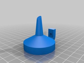 funnel handle 5mm &gt 40mm household customized 3d print model - Mito3D