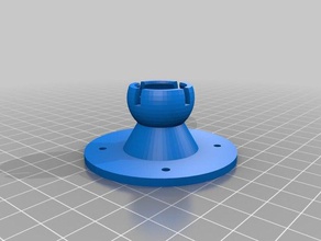 my customized ball-and-socket mount3 household 3d print model - Mito3D