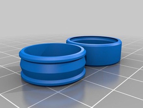 size 7 spinning ring rings customized 3d print model - Mito3D
