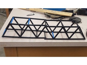 truss design challenge experiment - group 3 engineering bridge civil designproject education laboratory structure student teaching testing 3d print model - Mito3D