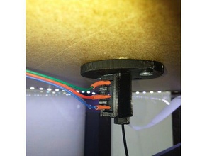 lack filament sensor 3d printer accessories ikea microswitch runout mount switch 3d print model - Mito3D