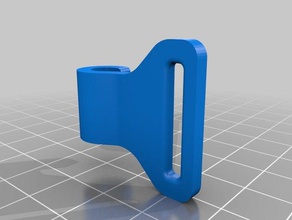 strap hook automotive catch 3d print model - Mito3D