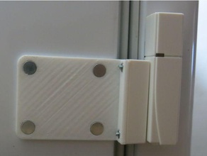 parametric homematic magnet mount electronics 3d print model - Mito3D