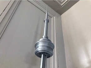 cn tower buildings & structures architecture building tall toronto 3d print model - Mito3D