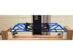 diseño de celosía reto experimento - grupo 8 la ingeniería puente civil designproject educación en el laboratorio madre estructural estructura estudiante enseñanza pruebas braguero 3d print model - Mito3D