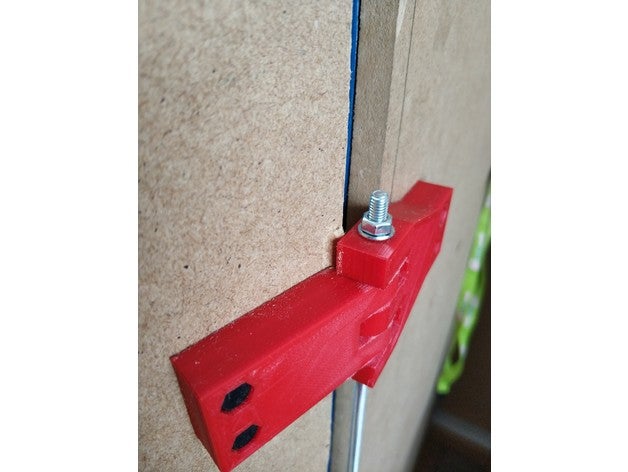 bisagra puerta 3d printer accessories para librillo 3D print model - Mito3D