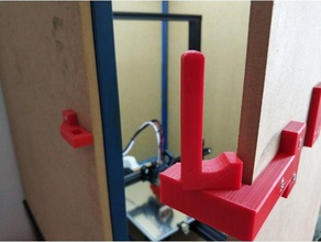 pestillo de la puerta Impresora 3d accesorios 3d print model - Mito3D
