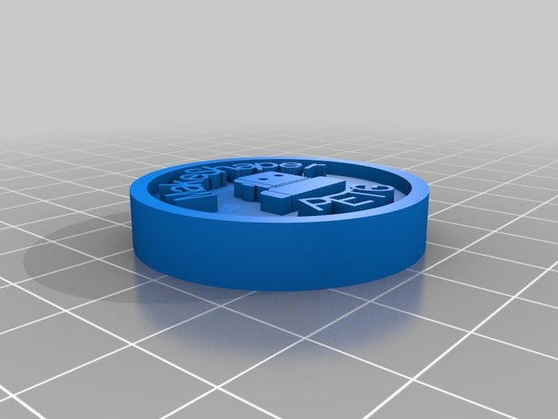 vert makeshaper petg pièce de monnaie pièces et badges personnalisé 3D print model - Mito3D