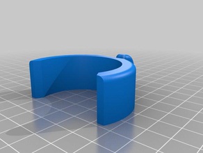 clip gancho exterior e jardim 3d print model - Mito3D