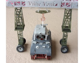 villie vonka panther factory buildings & structures crane fries tank world tanks war 2 ii ww2 3d print model - Mito3D