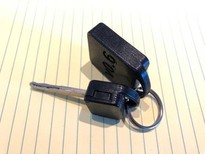 acura tl keys case automotive 3d print model - Mito3D