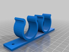 jumbo barra de pegamento titular los agujeros tornillos Impresora 3d accesorios 3d print model - Mito3D