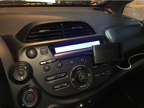 honda fit la fente pour cd iphone 6+ 7+ casemate speck cas de l'automobile 3d print model - Mito3D