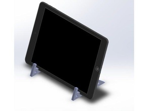 support pour tablette bureau de ipad l'ipad air la tabletstand 3d print model - Mito3D