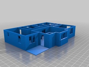 my house buildings & structures 3d print model - Mito3D