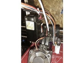 geeetech i3 pro b e3d v6 extruder bltouch laser mount 3d printer parts 3d print model - Mito3D
