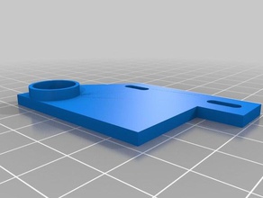 auto bed leveling sensor mount rigidbot 3d printer accessories lj12a3-4-zbx proximity 3d print model - Mito3D