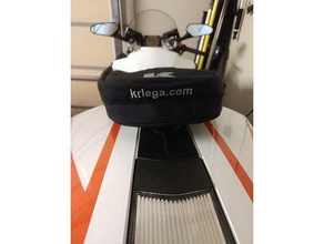 ktm rc8 quick-release kriega rally pack-mount 3d print model - Mito3D