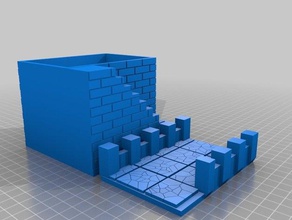 castle stairs 3d printing 3d print model - Mito3D