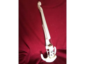 strativariant mk ii Musik Elektro-Geige E-Geige fiddle Violine 3d print model - Mito3D
