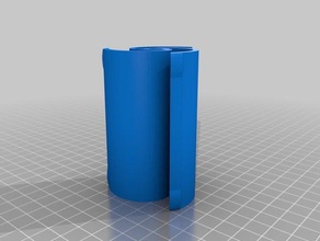 spirale bobina di filamento hub 85mm lungo la stampa 3d titolare della 3d print model - Mito3D