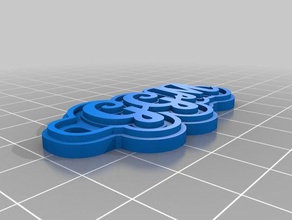 ggm keychain keychains customized 3d print model - Mito3D
