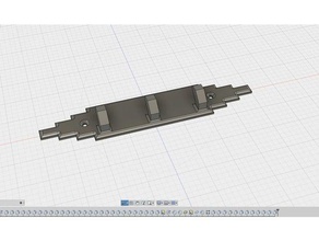 wall mounted key rack household hook keys mount 3d print model - Mito3D