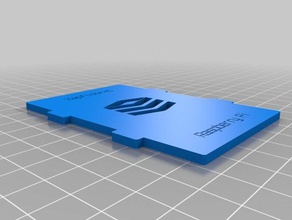 meu personalizados melhoria da tampa superior caso raspberry pi eletrônica personalizado 3d print model - Mito3D