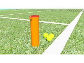 palla da tennis pressurizer sport & fitness all'aperto pressione saver il strumento utile 3d print model - Mito3D
