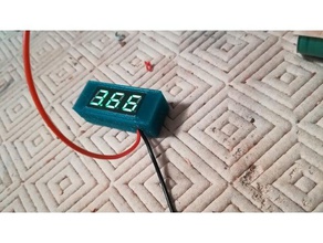 boitier despeje mini-voltmetre geekcreit eletrônica 3d print model - Mito3D