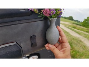 vase gehen Blumen-vase 3d print model - Mito3D