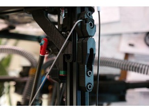 kossel wire cable frame braces 2020 unlock warp speed 3d printer accessories anycubic plus corner brace rigidity 3d print model - Mito3D