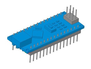 arduino nano dummy model step electronics 3d print model - Mito3D