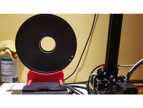 creality cr-10 filament spool holder 3d printer accessories 3d print model - Mito3D