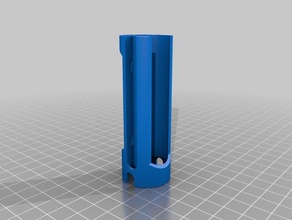 sabre laser châssis le bricolage nano biscotti 3d print model - Mito3D