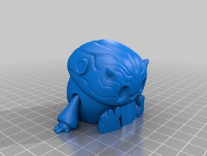 devil-bot toys & games 3d print model - Mito3D