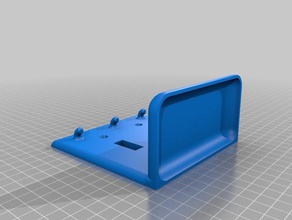 duplo interruptor de luz da tampa prateleira chave ganchos decoração 3d print model - Mito3D