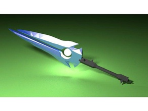 lame-tonnerre les jeux vidéo cosplay l'épée thunderaan windseeker monde de warcraft wow 3d print model - Mito3D