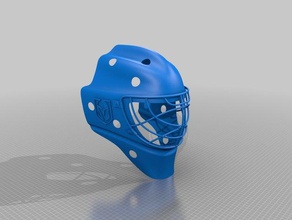 nhl vegas golden knights hockey-Helm 3d-drucken 3d print model - Mito3D