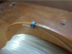 175 mm filaman makara klip 3d yazıcı aksesuarları filament sar bitmeyen 3d print model - Mito3D