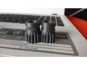 bondtech 5mm gears model 3d printer extruders original prusa mk3 3d print model - Mito3D