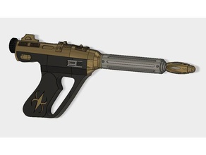 breen pistol props ds9 gun star trek 3d print model - Mito3D