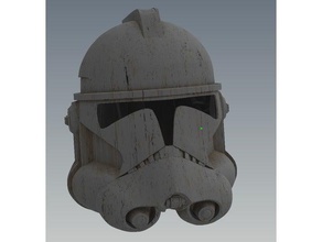 capacete de clone fase 2 A impressão 3d 3d print model - Mito3D