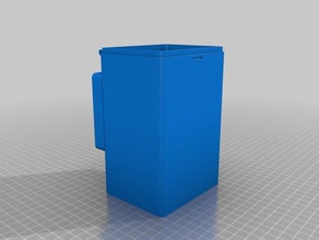 my customized hinged box organization 3d print model - Mito3D