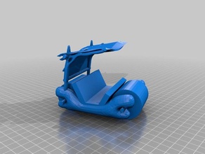 flintstone car print drive vehicles 3d print model - Mito3D